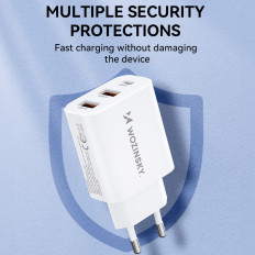 100-240V 30W USB-C2X USB-bel polnilnik