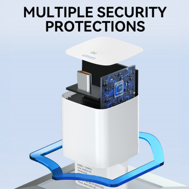 Omrežni polnilnik 100-240V PD USB-C20 White