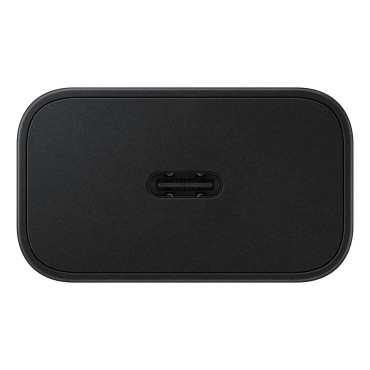 Samsung Gan 25W SFC omrežni polnilnik s črnim kablom USB-C