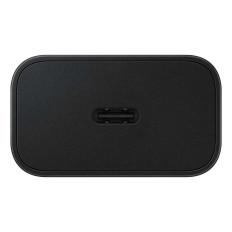 Samsung Gan 25W SFC omrežni polnilnik s črnim kablom USB-C