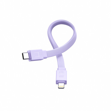 PowerBank Magnetic 10000MAH 20W jalustalla + salamankaapeli - USB-C violetti