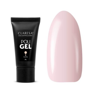 CLARESA POLI GEL LATTE 30 g — ensemble présenté