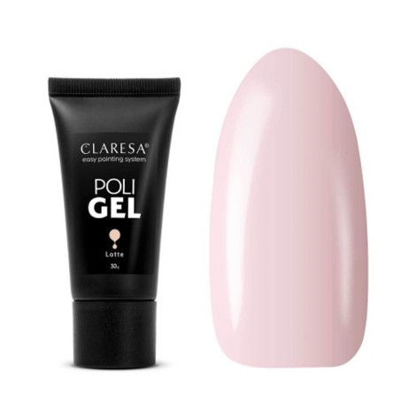 CLARESA POLI GEL LATTE 30 g — skupaj prikazano