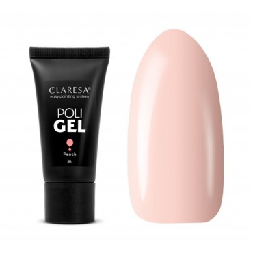 CLARESA POLI GEL PEACH 30 g — insieme mostrato