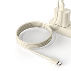 SR USB-C pastiprināta kabeļu kabelis - USB-C 100W 1m bēšs