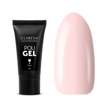 CLARESA POLI GEL ΡΟΖ 30 g — αντικείμενα μαζί