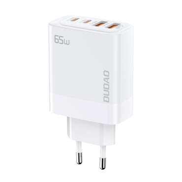 Gan 2x USB-A / 2XUSB-C PD 65W GRA Polnilnik