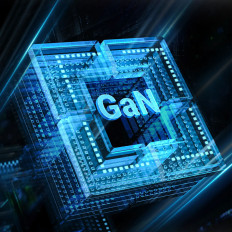 Gan 2x USB-A / 2XUSB-C PD 65W GRA Polnilnik