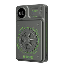 Κομψή PowerBank 10000mah 22.5W USB-A / USB-C με γκρι οθόνη