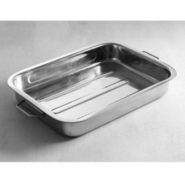 Rozsdamentes acél sütés Britfan sütőben 370x265x60mm - Hendi 508510