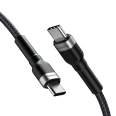 Kabelkabel in USB-C-Shelter - USB-C PD 65W 2M schwarz