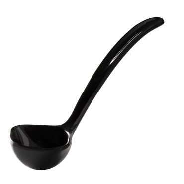 Chochel uz mērci ar melamīna koncepciju. 0.4l garums 170mm melns - Hendi 563649
