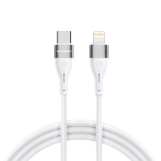 Kabeltråd til iPhone USB-C - Lyn PD 27W 2M White