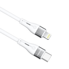 Kabeltråd for iPhone USB-C - Lightning PD 27W 2M White