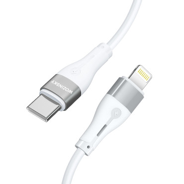 Kabelkabel für iPhone USB-C - Blitz PD 27W 2M weiß