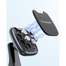 Magnetic telefonide hoidik armatuurlaual mustas autos