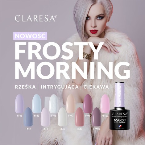 CLARESA Hibridni lak za nokte Frosty Morning 11 - 5g