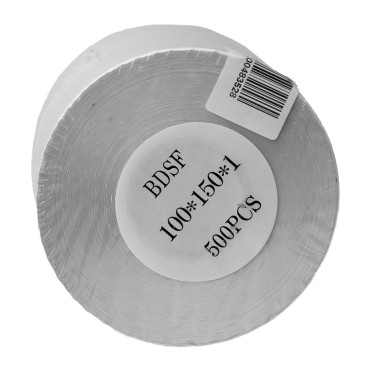 Adres Labels voor pakketten voor thermische printer 100x150mm roll 500 stks wit