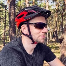 Kerékpár szemüveg polarizáló cserélhető színes szemüveget