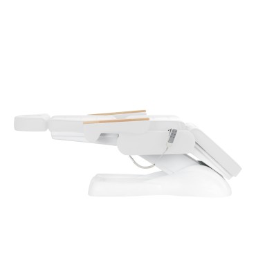 Sillón cosmético eléctrico SILLON Lux 273b 3 motores blanco — vista lateral