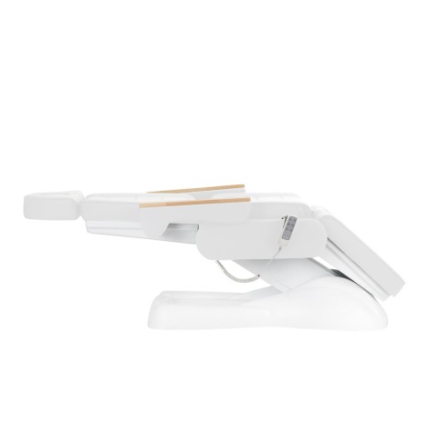 Elektrisk kosmetikstol SILLON Lux 273b 3 motorer vit — sidosida