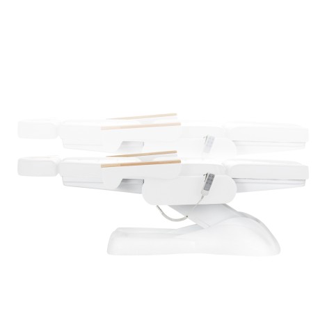 Cadeira Elétrica de Cosmética SILLON Lux 273b 3 Motores Branca — vista lateral