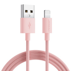 Cable de cable en el iPhoneUSB-A - Lightning 2M Pastel rosa