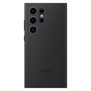 Originální pouzdro inteligentní výhled peněženky s Samsung Galaxy S24 Ultra Black