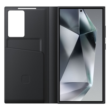 Originele behuizing Smart Bekijk portemonnee met Samsung Galaxy S24 Ultra Black
