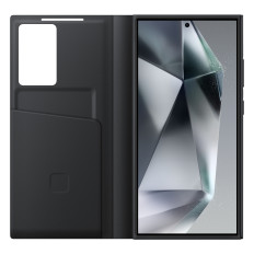 Originální pouzdro inteligentní výhled peněženky s Samsung Galaxy S24 Ultra Black