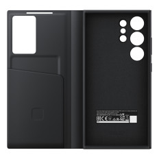 Originální pouzdro inteligentní výhled peněženky s Samsung Galaxy S24 Ultra Black