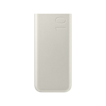 Feira original de powerbank 2x USB-C 25W 10000mah bege