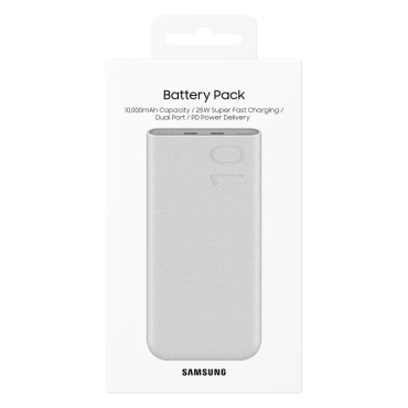 PowerBank original PUERTE FASTCHARGE 2X USB-C 25W 10000MAH Beige