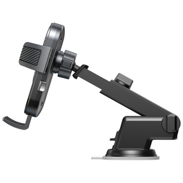 Alça de carro para placa de telefone preto