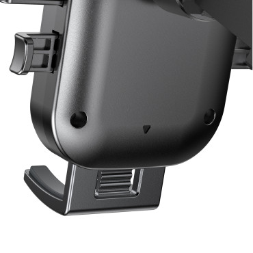 Alça de carro para placa de telefone preto