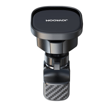 Magnetic car phone handle on a black checkered