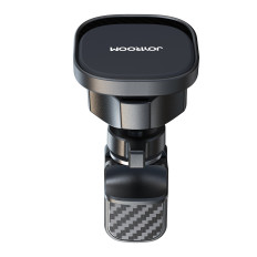 Magnetic car phone handle on a black checkered