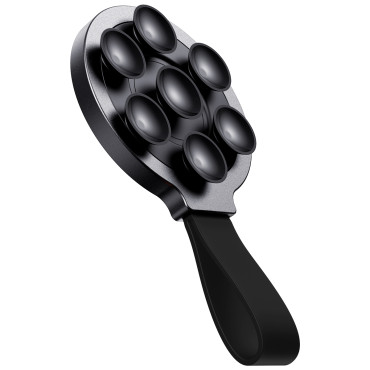 A brilliant magnetic phone holder with black suction cups