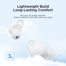 Brezžične slušalke serije TWS COZYDOTS z aktivnim zmanjšanjem hrupa Bluetooth 5.3 Bela