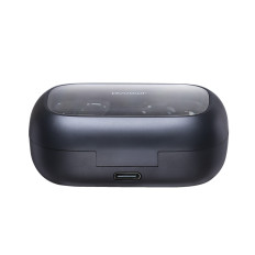 TWS Cozydots Series fones de ouvido sem fio com Bluetooth 5.3 com amortecimento de ruído preto