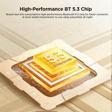 TWS Cozydots Series Sequenze senza fili con Bluetooth 5.3 con rumore nero smorzabile