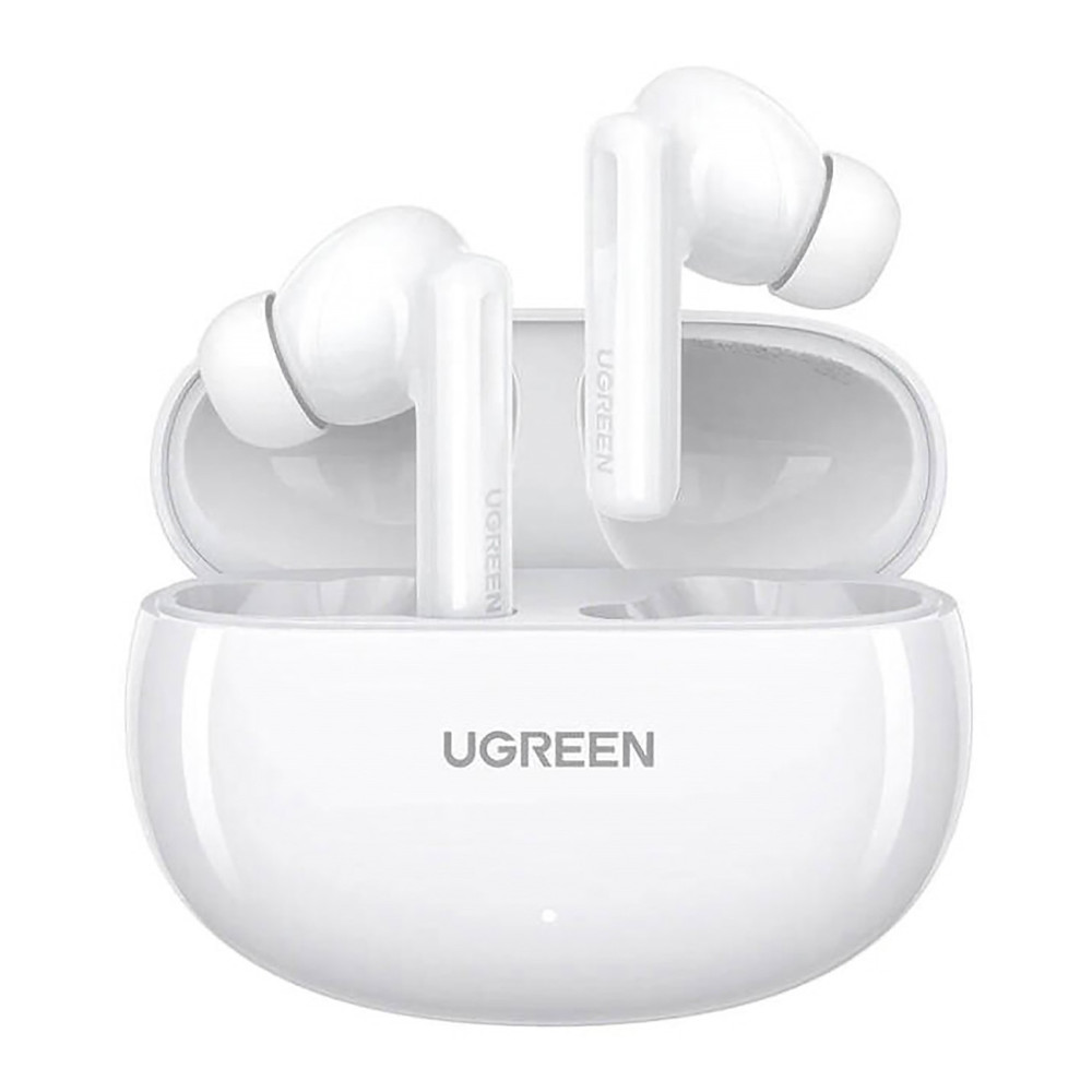 Hitune T6 brezžične slušalke z ANC Function + USB-A - USB-C beli kabel