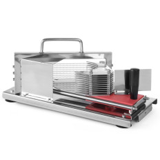 Tomate Slicer en parches de 5 mm de acero inoxidable profesional - Hendi 570159