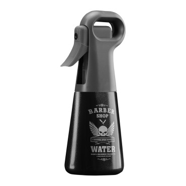 BARBER SPRAY PRO BLACK professioneller Friseursprüher von ACTIVESHOP — Vorderansicht