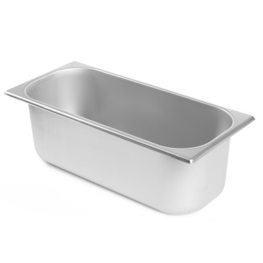 Cuvette saldējuma profesionālajam nerūsējošā tērauda 360x165x120mm koncepcijai. 5l - Hendi 807019