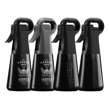 BARBER SPRAY PRO BLACK ammattilaisen hiusvesisuutin — tuotteet yhdessä