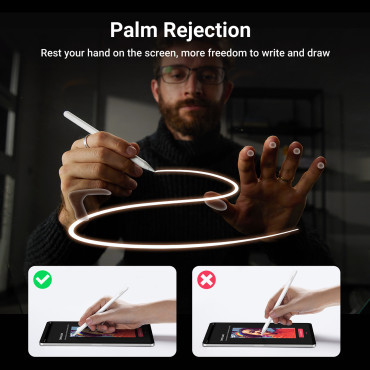 Ogrlica za iPad tablete z brezžičnim polnjenjem bele barve