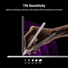 Ogrlica za iPad tablete z brezžičnim polnjenjem bele barve