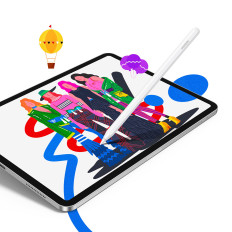 Kaulakoru iPad-tabletteille langattomalla latauksella valkoinen