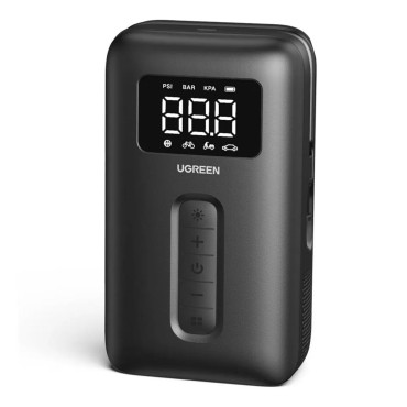 Luftkompressor 150PSI 10BAR med batteri og svart lommelykt